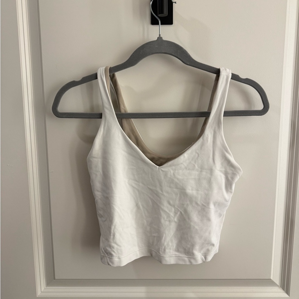 lululemon athletica White Camisole Top